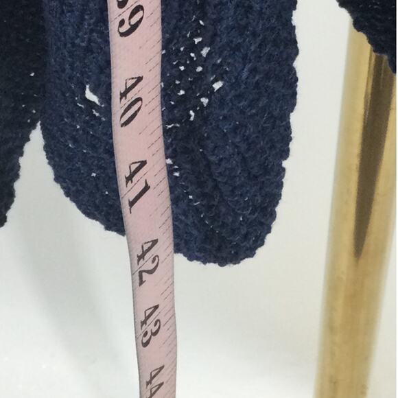 BLOOMCHIC 22-24 3X Plus Blue Cut-Out Solid V-Neck Swimsuit Coverup NEW B31 - Picture 5 of 8